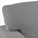 BÅRSLÖV 3-seat sofa-bed with chaise longue, Tibbleby beige/grey - تصویر 6