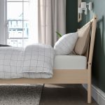 BJÖRKSNÄS Bed frame, birch/birch veneer/Lönset, 180x200 cm - تصویر 4