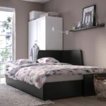 FLEKKE Day-bed w 2 drawers/2 mattresses, black-brown/Ågotnes firm, 80x200 cm - تصویر 2