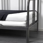 FYRESDAL Day-bed with 2 mattresses, black/Ågotnes firm, 80x200 cm - تصویر 7
