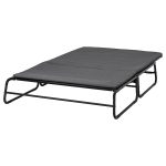 HAMMARN Sofa-bed, Knisa dark grey/black - تصویر 2