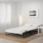 HAMMARN Sofa-bed, Knisa dark grey/black - تصویر 3