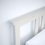 HEMNES Bed frame, white stain/Lönset, 90x200 cm - تصویر 7