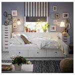 HEMNES Day-bed frame with 3 drawers, white, 80x200 cm - تصویر 4