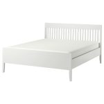 IDANÄS Bed frame, white/Luröy, 180x200 cm