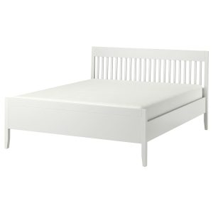 IDANÄS Bed frame, white/Luröy, 180x200 cm