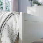 IDANÄS Bed frame, white/Luröy, 180x200 cm - تصویر 7