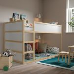 KURA Reversible bed, white/pine, 90x200 cm - تصویر 3