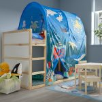 KURA Reversible bed, white/pine, 90x200 cm - تصویر 5