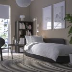 LINDÅKRA 2-seat sofa-bed, Vissle dark grey - تصویر 3