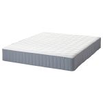 LYNGÖR Divan bed, Vågstranda firm/light blue dark grey, 160x200 cm - تصویر 2