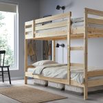 MYDAL Bunk bed frame, pine, 90x200 cm - تصویر 3