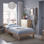 NEIDEN Bed frame, pine/Luröy, 90x200 cm - تصویر 4