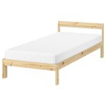 NEIDEN Bed frame, pine/Luröy, 90x200 cm