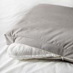 SAGESUND Upholstered bed frame, Diseröd brown/Leirsund, 180x200 cm - تصویر 7