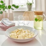 STENTICKA Serving bowl, pink, 30 cm - تصویر 5