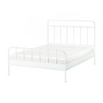 STJÄRNÖ Bed frame, white/Luröy, 160x200 cm