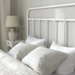 STJÄRNÖ Bed frame, white, 180x200 cm - تصویر 4