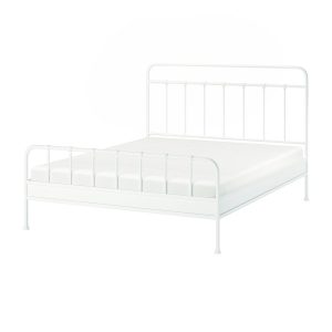 STJÄRNÖ Bed frame, white, 180x200 cm
