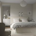 TÄRNKULLEN Upholstered bed frame, Vissle beige/Luröy, 160x200 cm - تصویر 2
