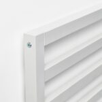 TARVA Bed frame, white stained, 160x200 cm - تصویر 5