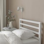 TARVA Bed frame, white stained, 90x200 cm - تصویر 4