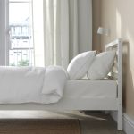 TARVA Bed frame, white stained, 90x200 cm - تصویر 3