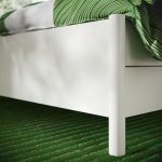 TONSTAD Bed frame with storage, off-white/Lönset, 180x200 cm - تصویر 7