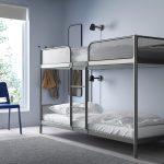 TUFFING Bunk bed frame, dark grey, 90x200 cm - تصویر 3