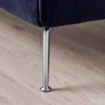 TUFJORD Upholstered bed frame, Tallmyra black-blue/Luröy, 180x200 cm - تصویر 8