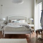 TYSSEDAL Bed frame, white/Lindbåden, 160x200 cm - تصویر 4