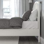 TYSSEDAL Bed frame, white/Lindbåden, 160x200 cm - تصویر 7