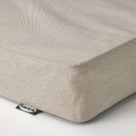 UTÅKER Stackable bed with 2 mattresses, pine/Vannareid extra firm, 80x200 cm - تصویر 11
