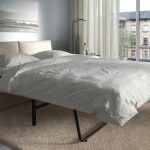 VIMLE 2-seat sofa-bed, with wide armrests/Gunnared beige - تصویر 5