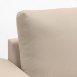 VIMLE 2-seat sofa-bed, with wide armrests/Hallarp beige - تصویر 7