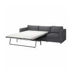 VIMLE 3-seat sofa-bed, Hallarp grey - تصویر 2