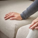 VIMLE 3-seat sofa-bed with chaise longue, Gunnared beige - تصویر 8