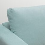 VIMLE 3-seat sofa-bed with chaise longue, Saxemara light blue - تصویر 9