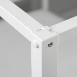 VITARNA Four-poster bed frame, white, 140x200 cm - تصویر 8