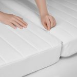 VITHÄLL Mattress/pouffe, extra firm/Vissle grey, 80x200 cm - تصویر 10