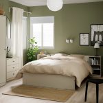 GURSKEN Chest of 3 drawers, light beige, 69x67 cm - تصویر 2