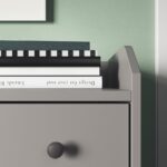 HAUGA Storage combination, grey, 208x199 cm - تصویر 6