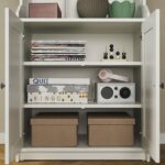 HAUGA Storage combination, white, 244x46x116 cm - تصویر 4