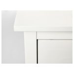 HEMNES Chest of 8 drawers, white stain, 160x96 cm - تصویر 3