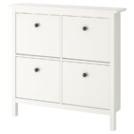 جاکفشی ایکیا مدل HEMNES چهار درب رنگ سفید