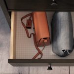 IDANÄS Chest of 4 drawers, dark brown stained, 104x118 cm - تصویر 5