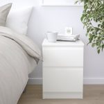 KULLEN Chest of 2 drawers, white, 35x49 cm - تصویر 2