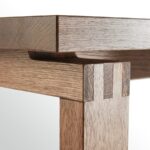 میز و صندلی ناهارخوری 6 نفره ایکیا مدل MÖRBYLÅNGA / TOSSBERG بلوطی/خاکستری تیره - تصویر 6