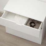 NORDLI Chest of 3 drawers, white, 80x76 cm - تصویر 4