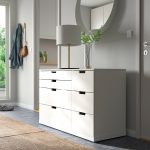 NORDLI Chest of 7 drawers, white, 120x76 cm - تصویر 2